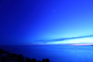 2011. 6.6 夕燒四草大橋