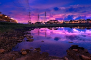 今日鹽水溪夕照-by HERO