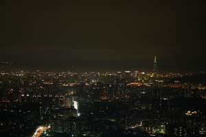 新北市中和區烘爐地夜景