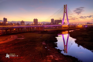 新北市三重 今日新北橋觀日出