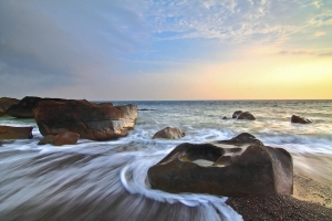 枋山海岸一角