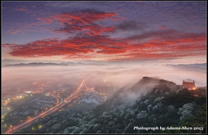 桐花●流雲●鳶山大燒@毒魔兔