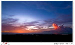 三芝。天火灼月