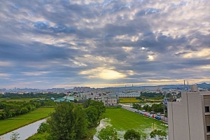 宅男好久沒PO圖之下過雨後的初晨
