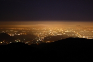 大屯山的夜晚