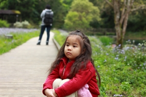 小小女王遊福山植物園