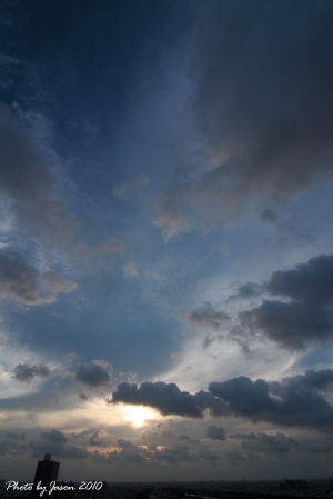 天空的雲