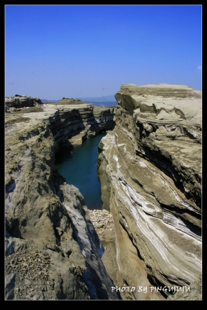 苗栗大安溪峽谷