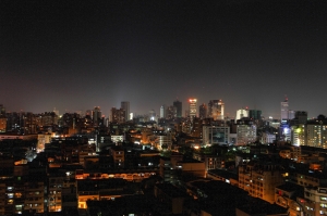 台中我家陽台 夜拍