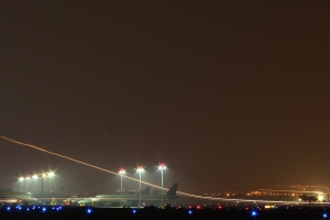 機場夜拍...