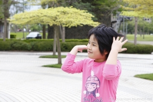 台北美崙公園童拍