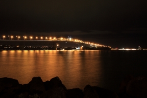 night view of Auckland