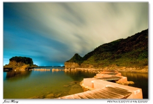 葉月晨焰。20090803和平島夜遊