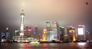 上海外灘夜景【粽子節】