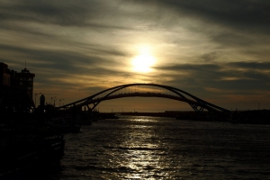 永安 夕落與光影