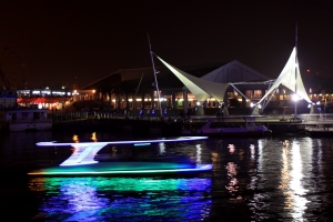 高雄真愛碼頭夜景
