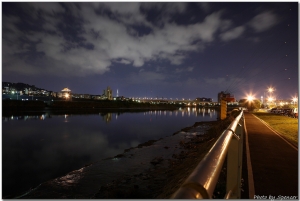 百齡橋基隆河夜景&電塔