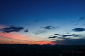 睡不著來拍晨照