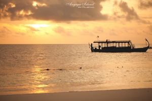 2011.7.17-7.22 Maldives Angaga Island landscape（Nightfall）