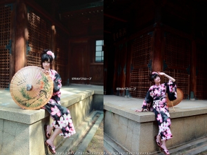 初秋のバスローブ