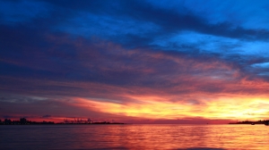 6/19 淡水火燒雲