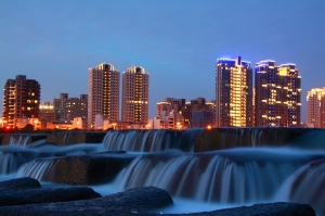 竹北夯景點~頭前溪畔