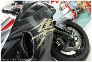 '08 GSX-1300 隼 拆管