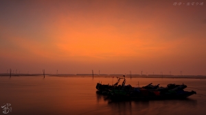 鹿港‧崙尾夕陽 by 守豐 (老灰仔來喔!附一張M照喔)