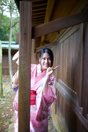 桃園神社 浴衣外拍