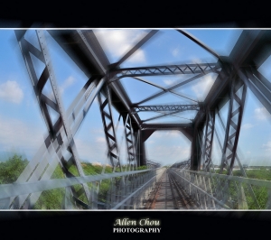 遭遇風災的虎尾舊鐵橋 ~Allen~