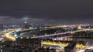 新店溪畔神秘景夜拍