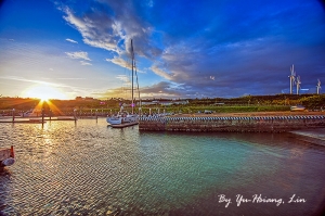 20131111後壁湖夕陽