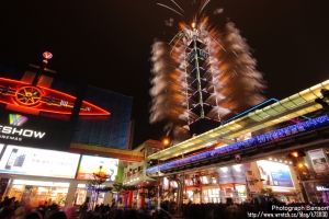 超廣角的2012台北101煙火