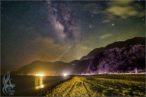 潭腰＆東澳．全彩改機拍銀河