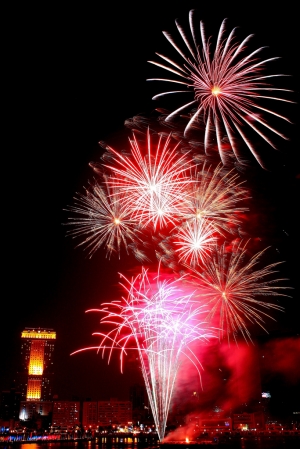 2011高雄燈會煙火試放