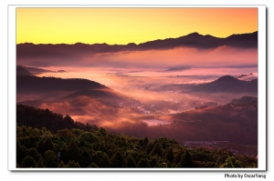 南投魚池金龍曙光