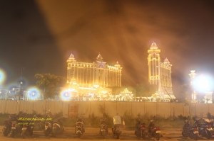澳門(MACAU)威尼斯 WEST LOBBY 外夜景