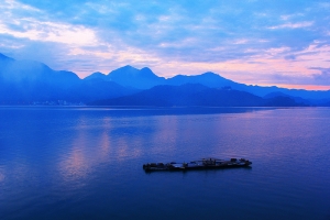 日月潭晨曦
