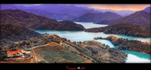 北縣石碇鄉 今日潭腰夕照