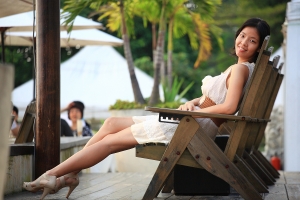 女王in陽明山屋頂上