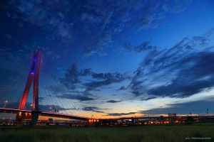 [5DIII] 5D3 + 24-105mm f/4L 新北大橋 夕色