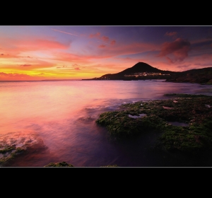 初春暮色國境之南