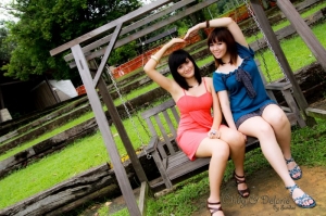 Cindy 与 Delarie 随拍~~