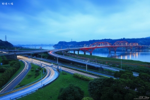 關渡大橋&nbsp;&nbsp;晨夕之美