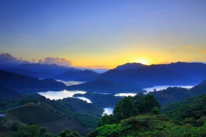 潭腰夕暮