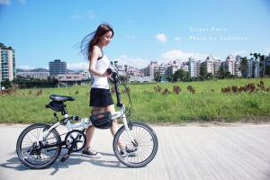 [5D II]氣質系單車美少女Patty 大直河濱公園外拍