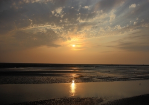 彰化大城夕色