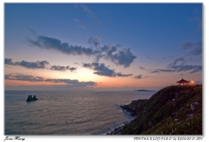 雲舞日光。20090505金山雙燭檯嶼