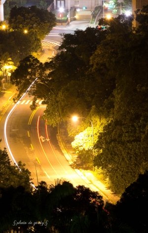屋頂夜景～～