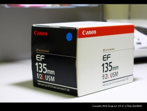 最不專業的開箱文，我的第一顆L鏡---135mm f/2 L USM
